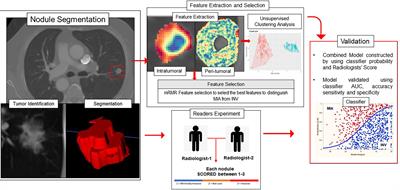 Combined Radiomic and Visual Assessment for Improved Detection of Lung Adenocarcinoma Invasiveness on Computed Tomography Scans: A Multi-Institutional Study